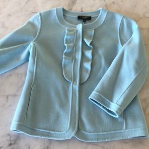Blue Talbot Petite 3/4 sleeve blazer/jacket